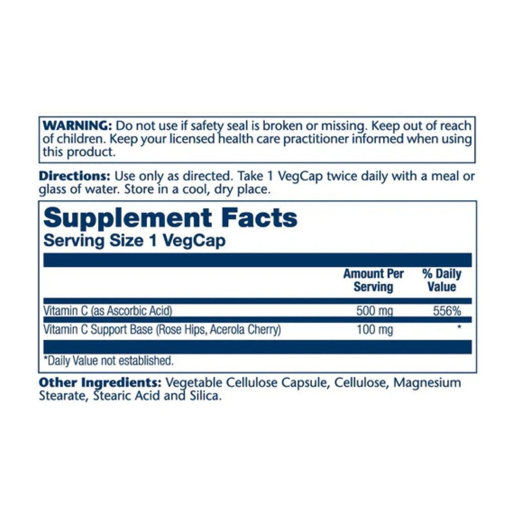 Timed Release 500mg - 100 vcaps