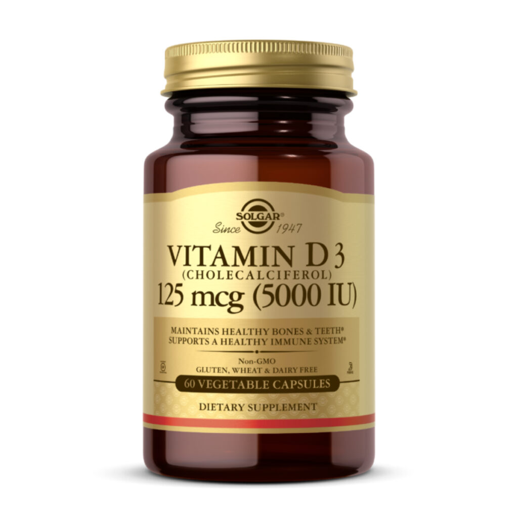 Vitamin D3 (Cholecalciferol) 125 mcg (5