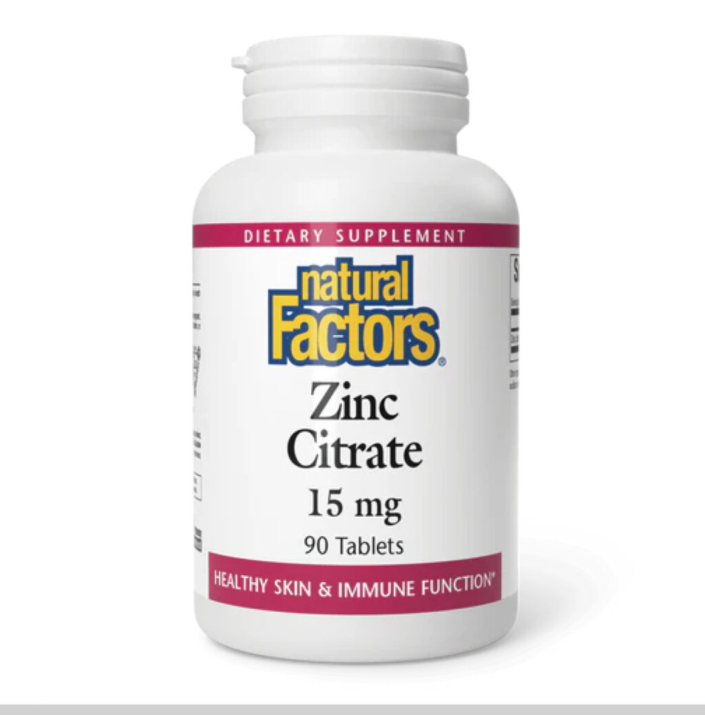Zinc Citrate 15mg - 90 tabs