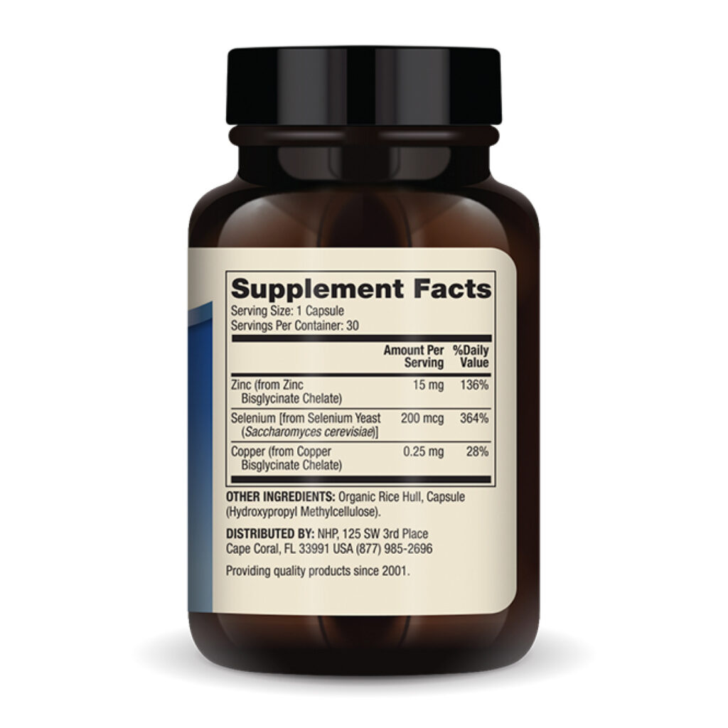 Zinc plus Selenium - 30 caps
