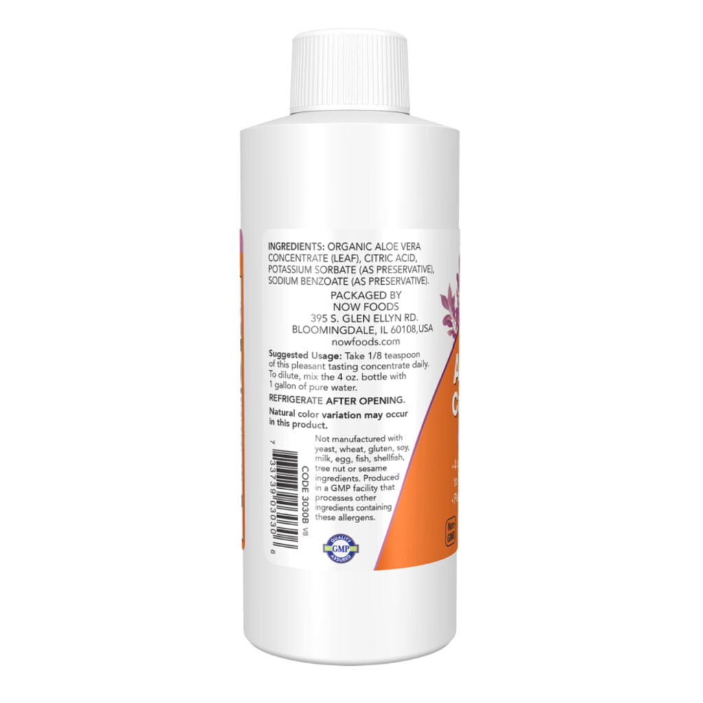 Aloe Vera Concentrate - 4 Oz (Пошкоджена етикетка)