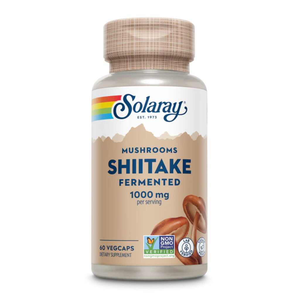 Fermented Shiitake Mushroom 1000mg - 60 vcaps (До 11.25)