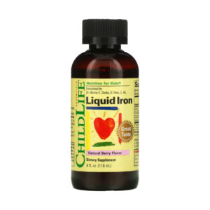 Liquid Iron - 118 ml (4 fl oz) Natural Berry (Пошкоджена банка)