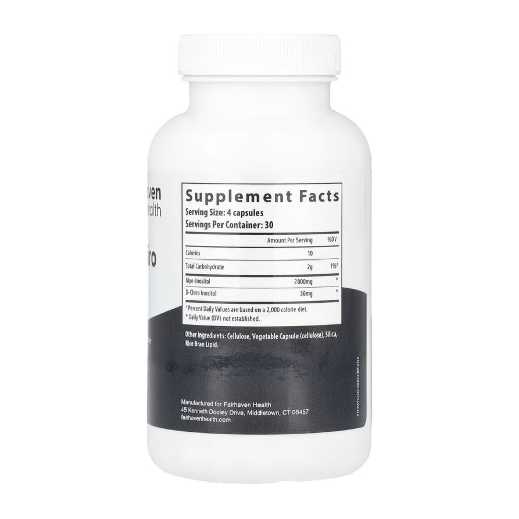 Myo + D-Chiro Inositol - 120 caps