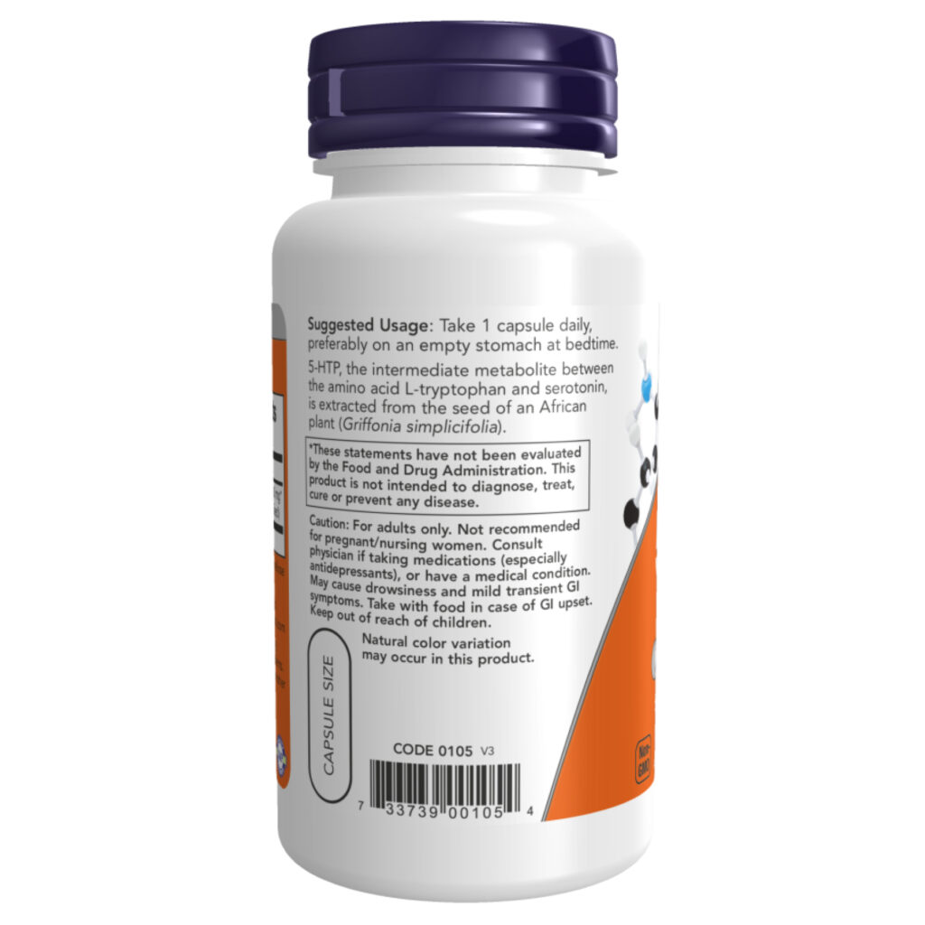5-HTP 100mg - 60 vcaps