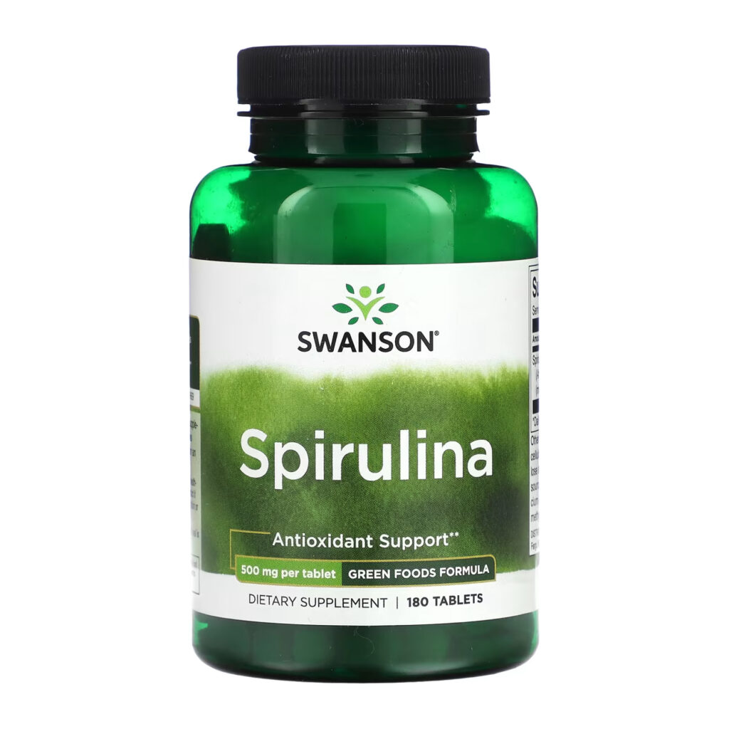 Spirulina 500mg - 180 tabs
