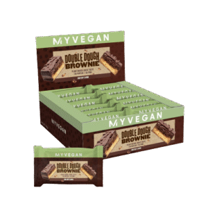 Vegan Double Dough Brownie - 12x60g Chocolate Chip (До 07.25)