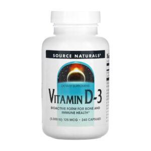 Vitamin D-3 5000 IU - 240 caps (До 12.25)