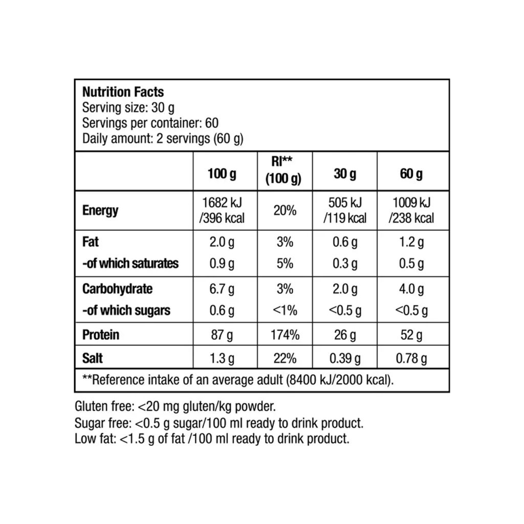 Beef Protein - 500g Vanilla Cinnamon