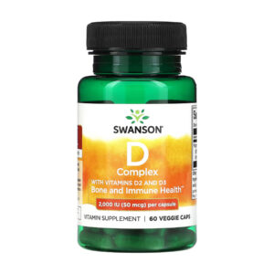 D Complex D2 abd D3 2000iu(50mcg) - 60caps (До 12.25)
