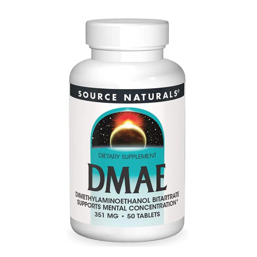 DMAE 351mg - 50 tabs (Пошкоджена банка)