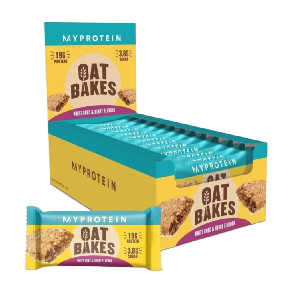 Oat Bakes - 12x75g White Choc & Berry Flavour (До 08.25)