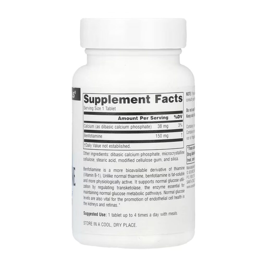 Benfotiamine 150mg - 120 tabs