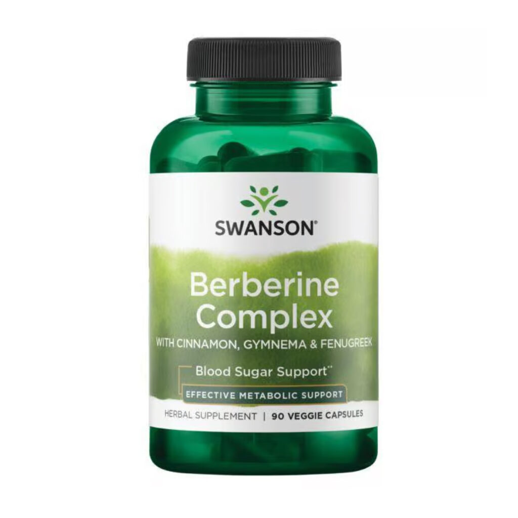Berberine Complex with Cinnamon Gymnema & Fenugreek - 90 vcaps (Пошкоджена етикетка)