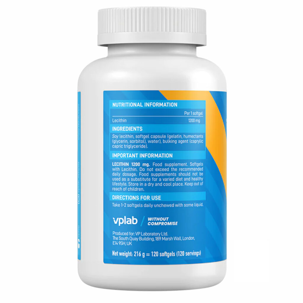 Lecithin 1200 mg - 120 Softgels (До 01.26)