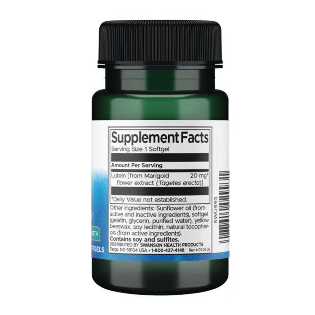 Lutein & Bilberry - 60 softgels