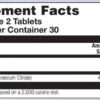 Magnesium Citrate 400mg - 60 tabs