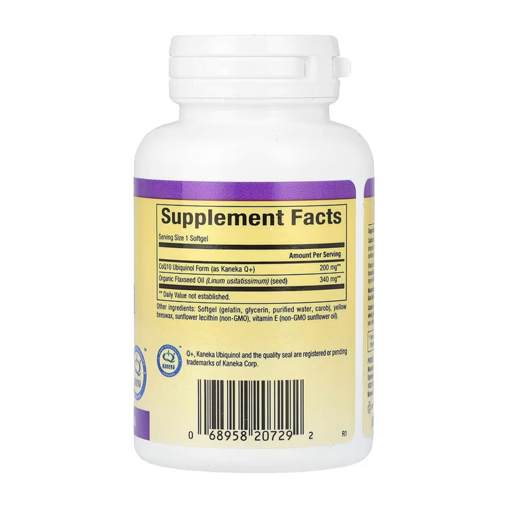 Ubiquinol CoQ10 200mg - 30 softgels