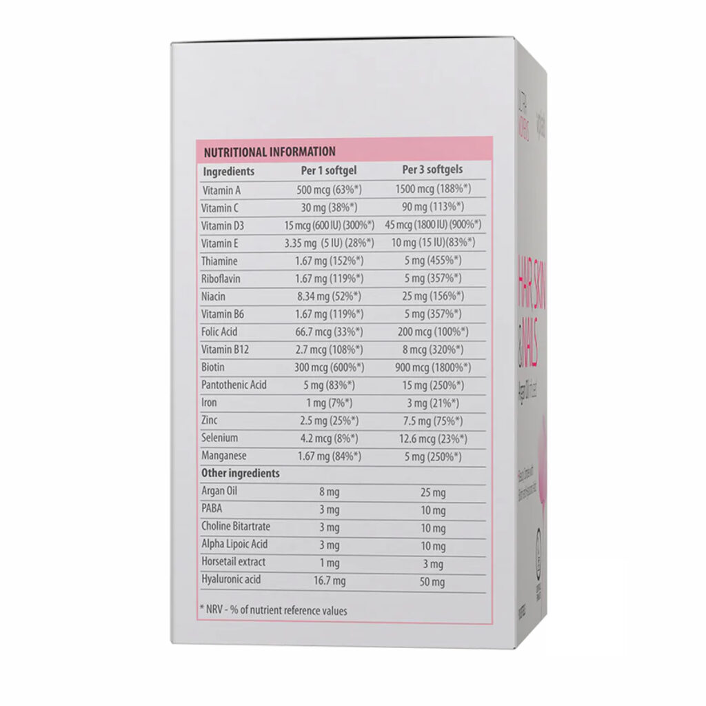 Skin & Nails - 90 softgels