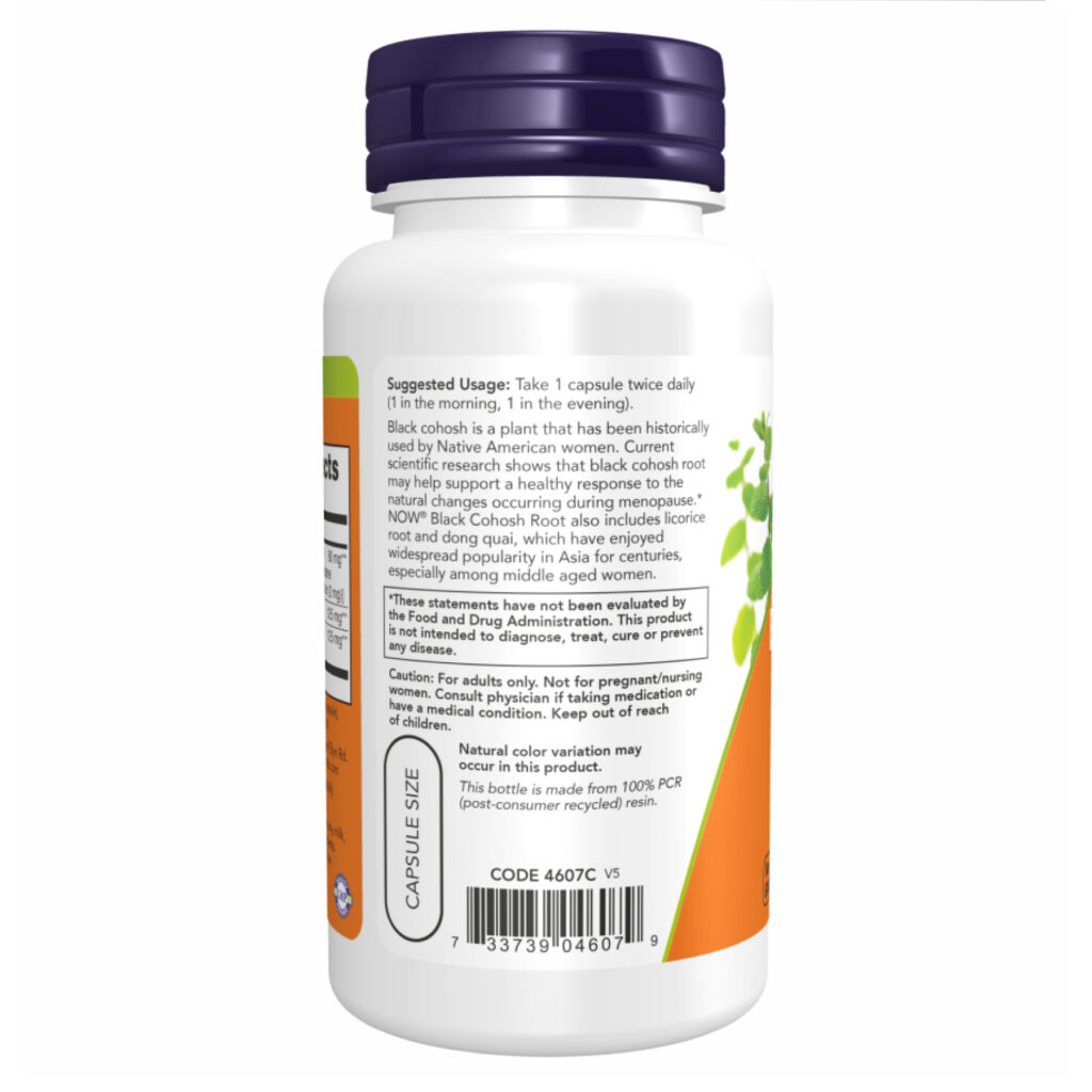 Black Cohosh 80mg - 90 vcaps