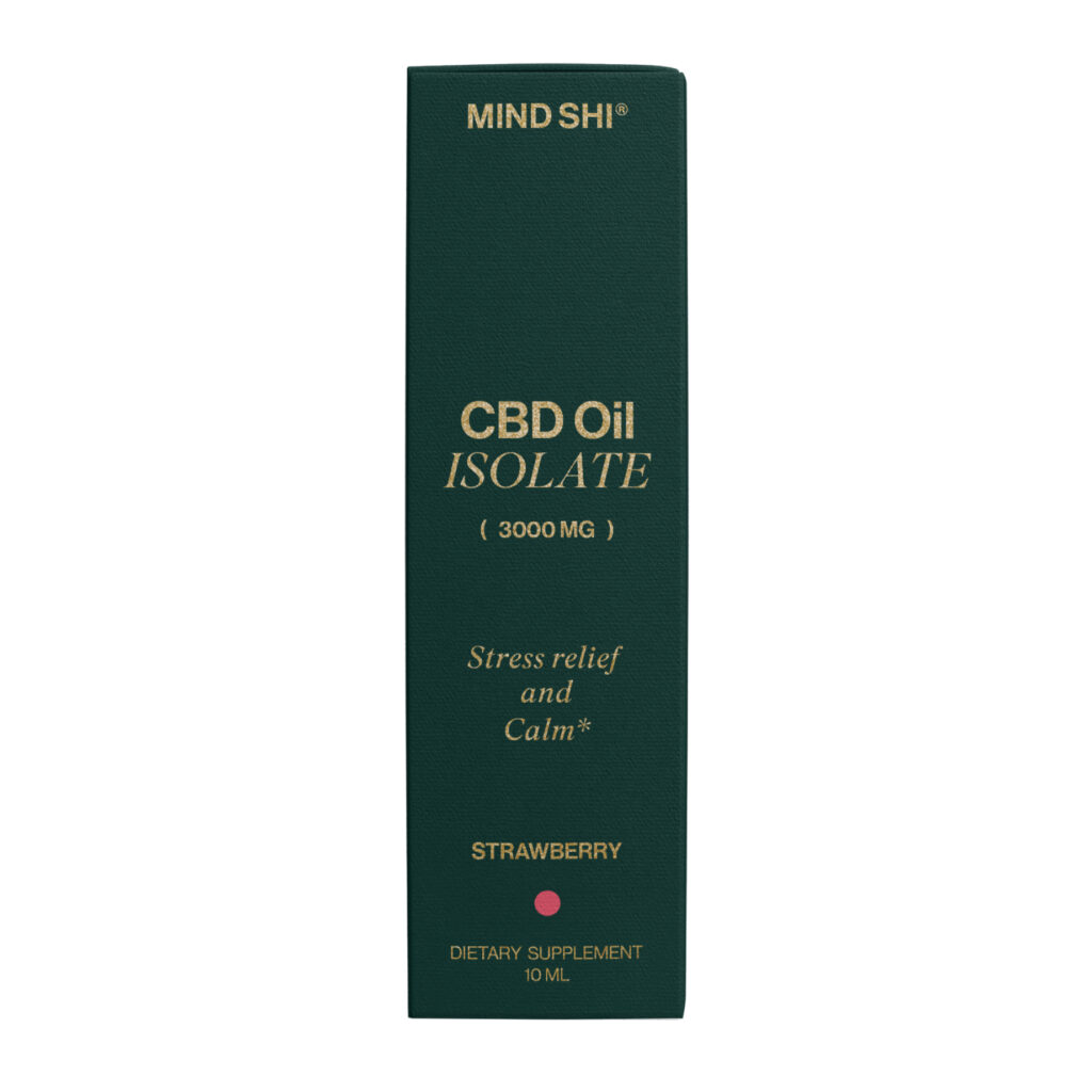 CBD Oil Isolate 3000 mg Strawberry - 10 ml