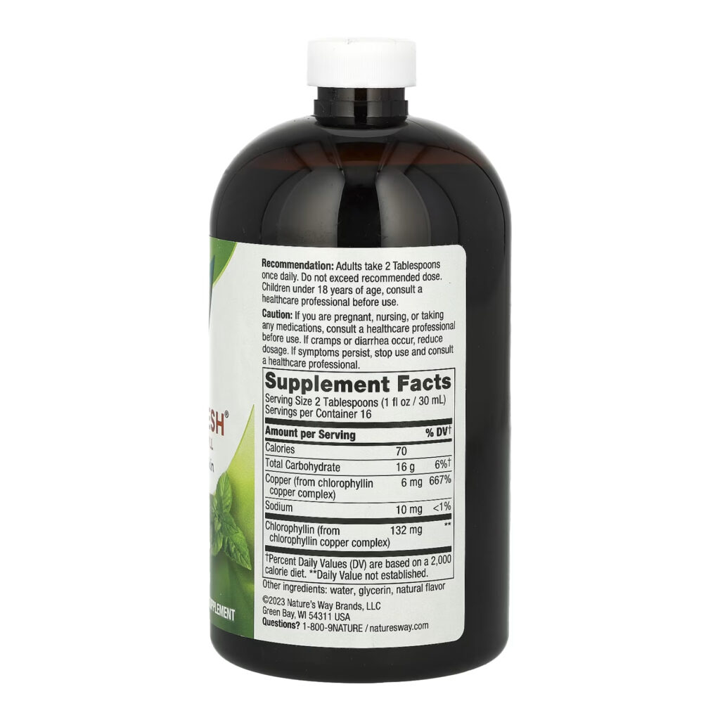 Chlorofresh® Liquid - 16 oz Mint (Пошкоджена етикетка)