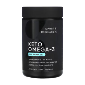 Keto Omega 1250mg - 120 softgels