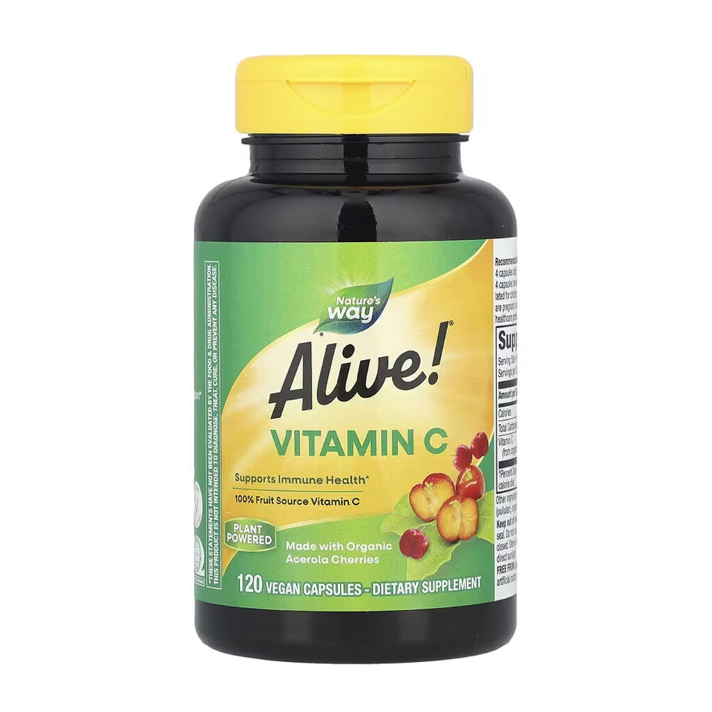 Alive! Vitamin C - 120 vcaps