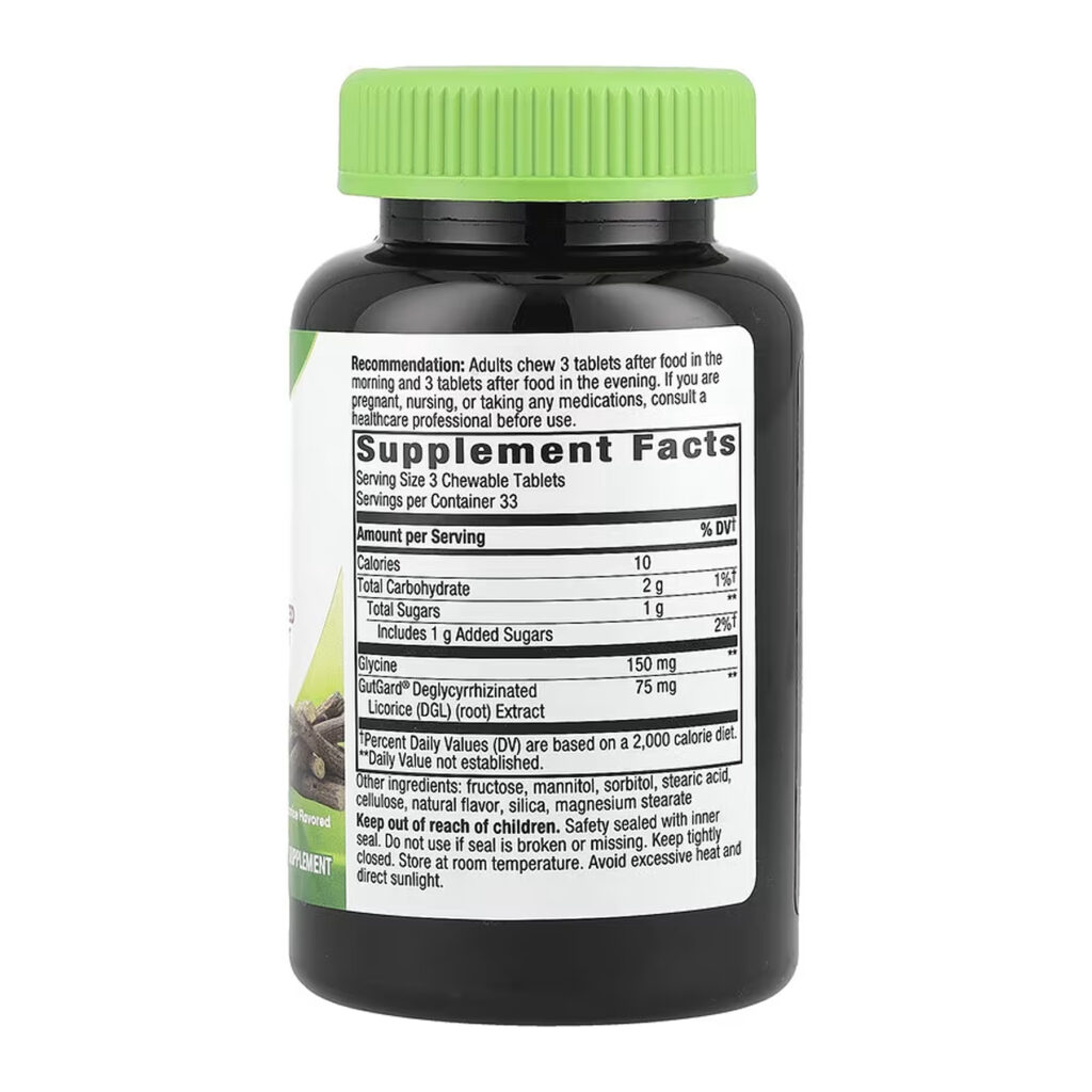 DGL - 100 chew tabs