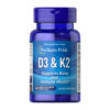 Vitamin D3 & K2 - 60 caps